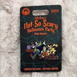 Disney Halloween Party Pin - Black and Purple